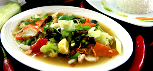  Resep  Capcay  Seafood Nikmat dan Lezat 
