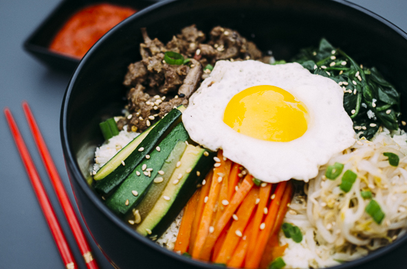 Resep Bibimbap Nasi Campur Korea Sedap - Resep Cara Masak